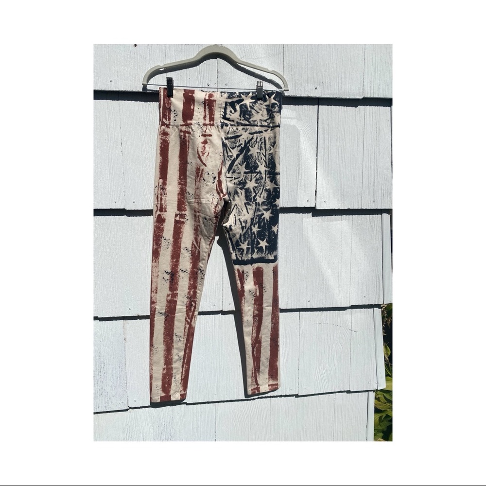 T party pants in red, white and blue